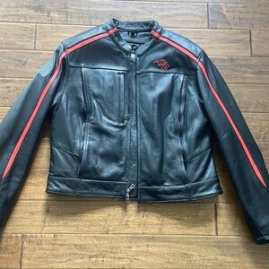 Women’s Harley Davidson Genuine Leather Riding Jacket NEW